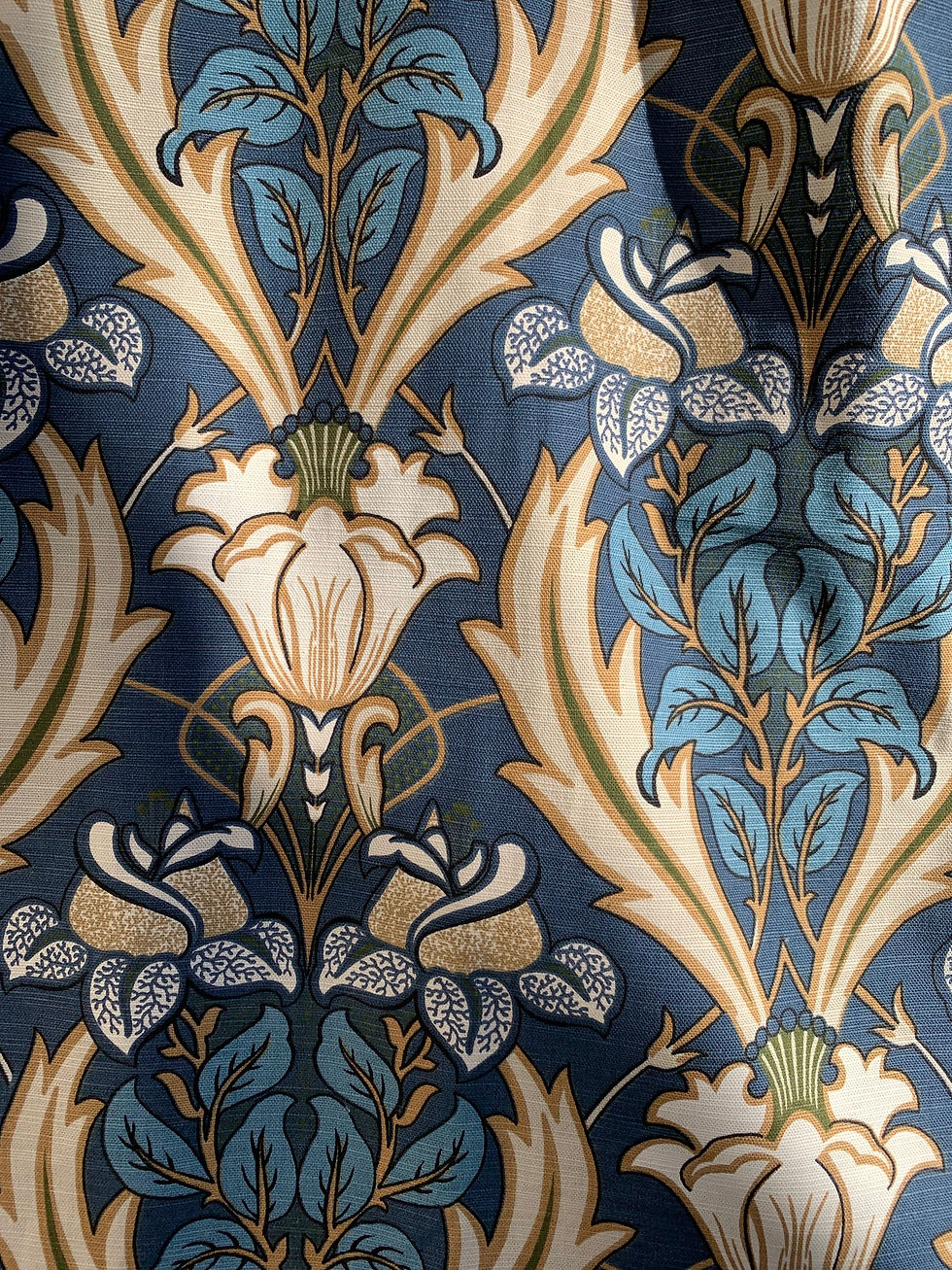 Thumbnail: Blue William Morris Print Apron 