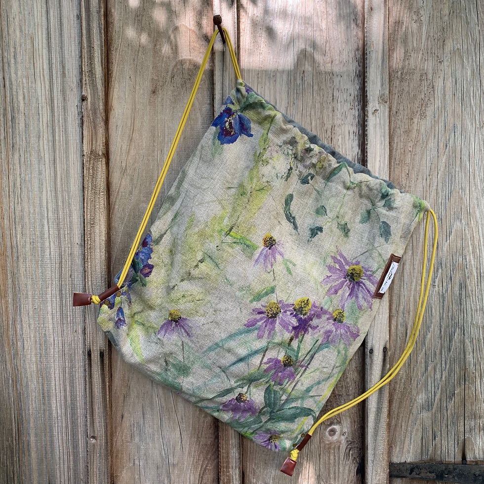Thumbnail: DESIGNERS GUILD PRINT BACKPACK 