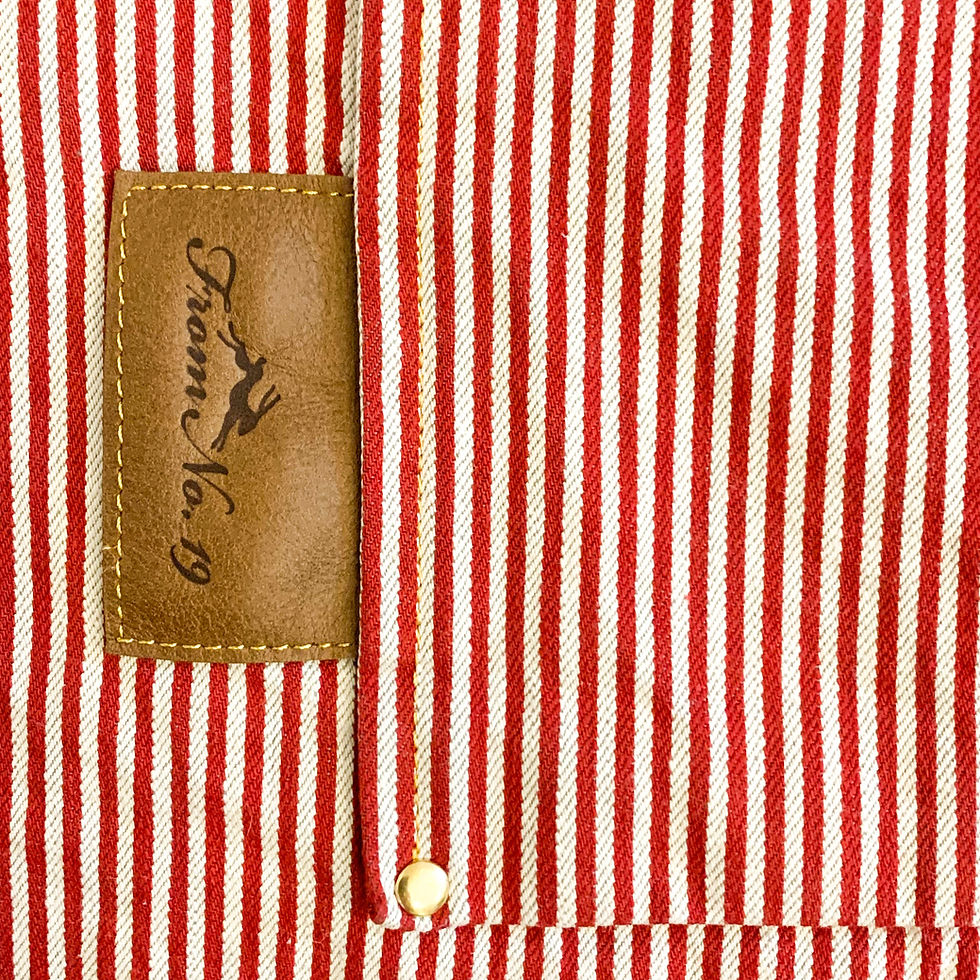 Thumbnail: Super Tough Pinstriped Gardening / Kitchen Apron 