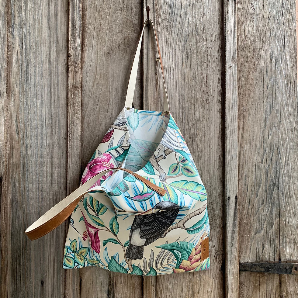 Thumbnail: Super Strong Tropical Print Tote 