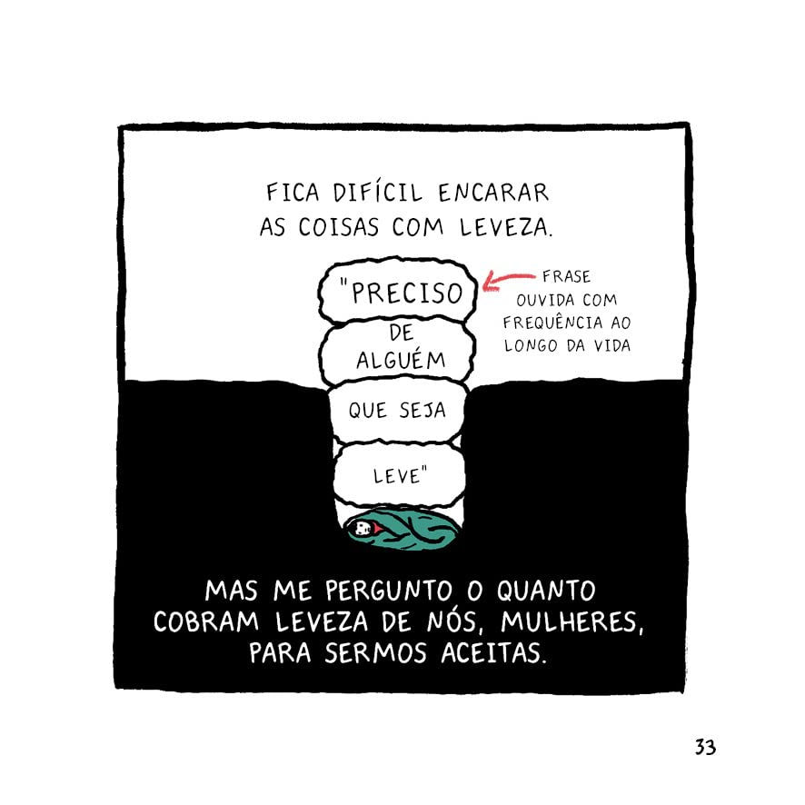 Miniatura: Livro Inteiro pesa mais do que metade
