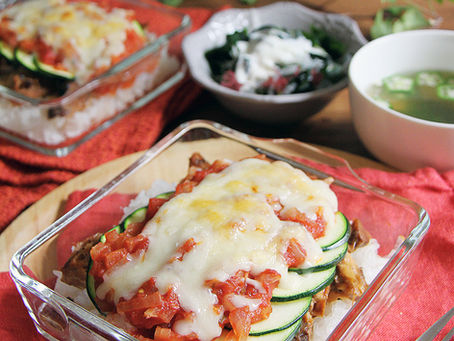 サバ缶のトマトチーズドリア