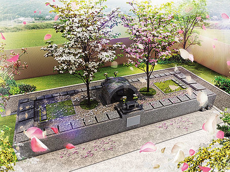 樹木葬墓苑  ヤマボウシながの川中島