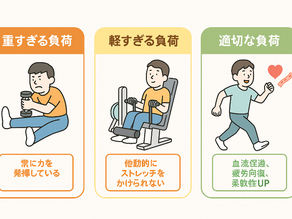 動的ストレッチマシンの「負荷設定」が効果を左右する