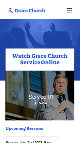 Religion & nonprofit hjemmesideskabeloner – Online kirke