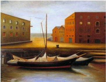 HORACIO MARCH. AMANECER EN EL MUELLE. 1939. MUSEO SÍVORI.jpg
