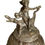 Miniature : Pot à onguent en bronze à patine brune ethnie Dogon B