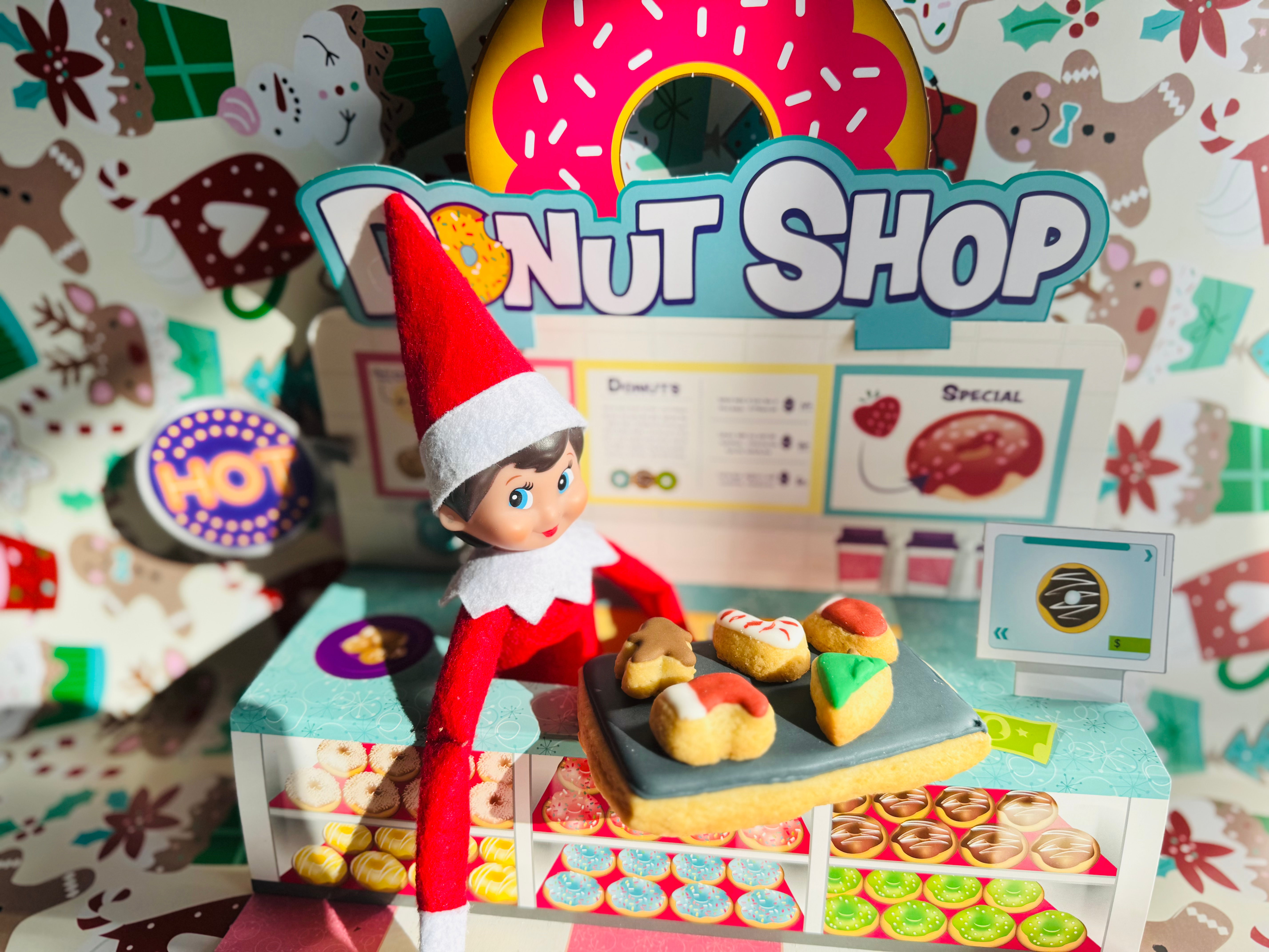 Arranged Food and Objects