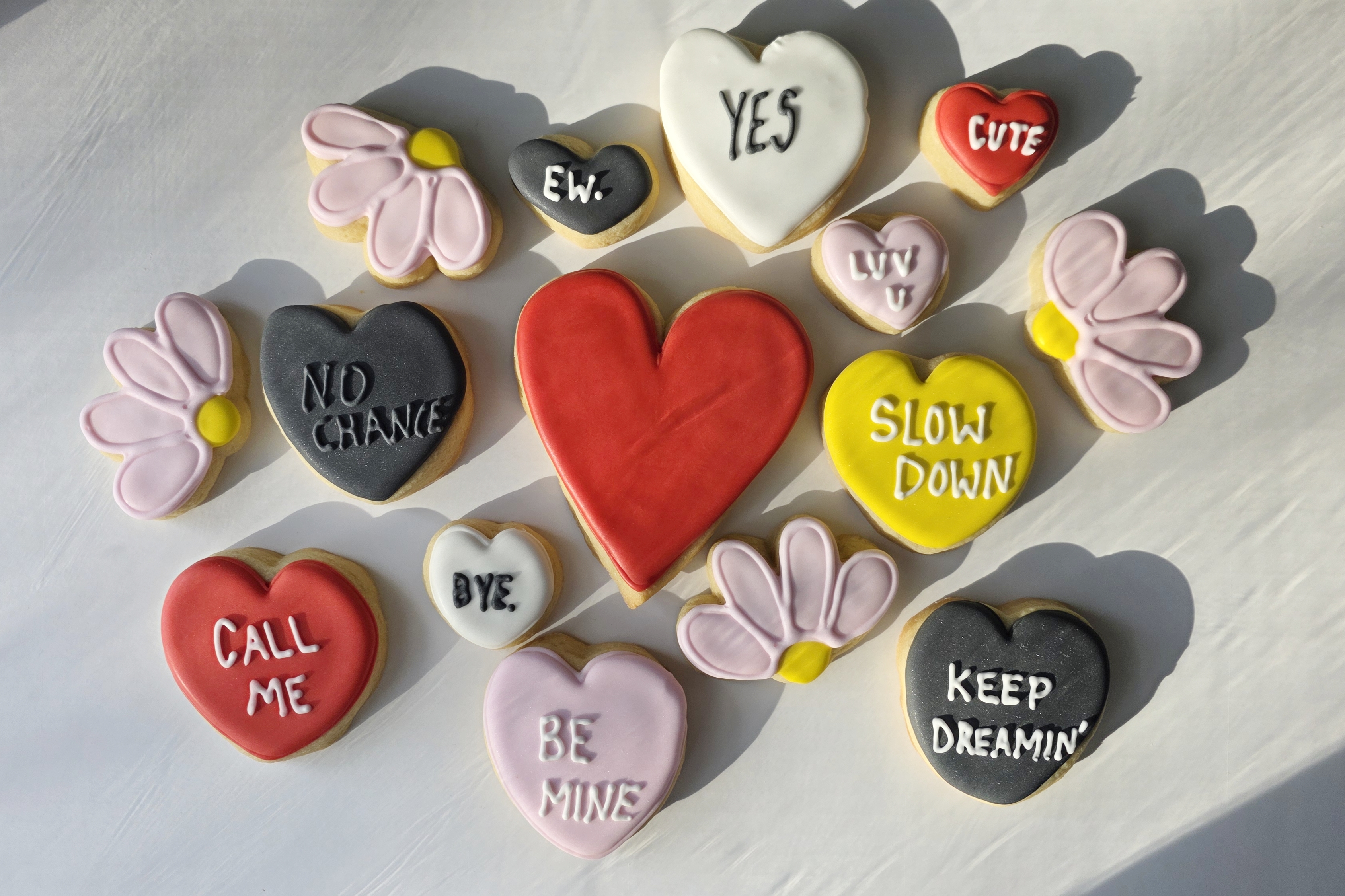 Arranged Food and Objects