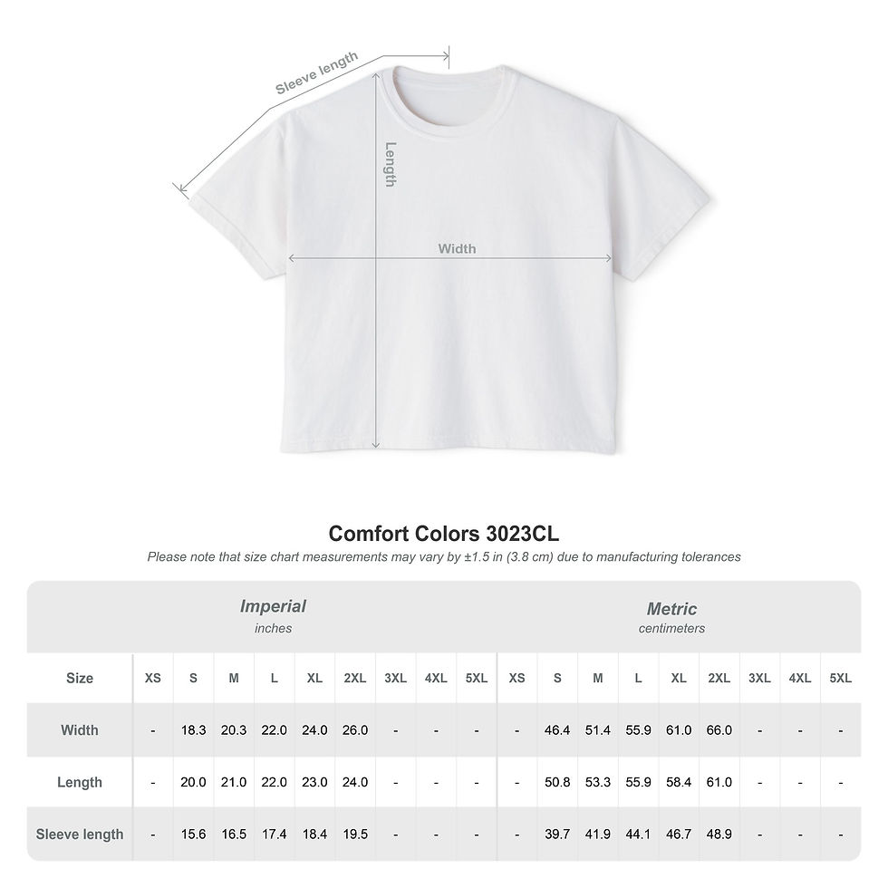 Thumbnail: Sad Snacks Boxy Tee — Cute Hand-Drawn Sad Face Graphic Women's Shirt