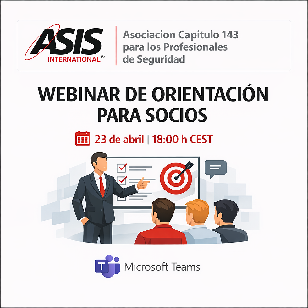 WEBINAR DE ORIENTACIÓN PARA SOCIOS