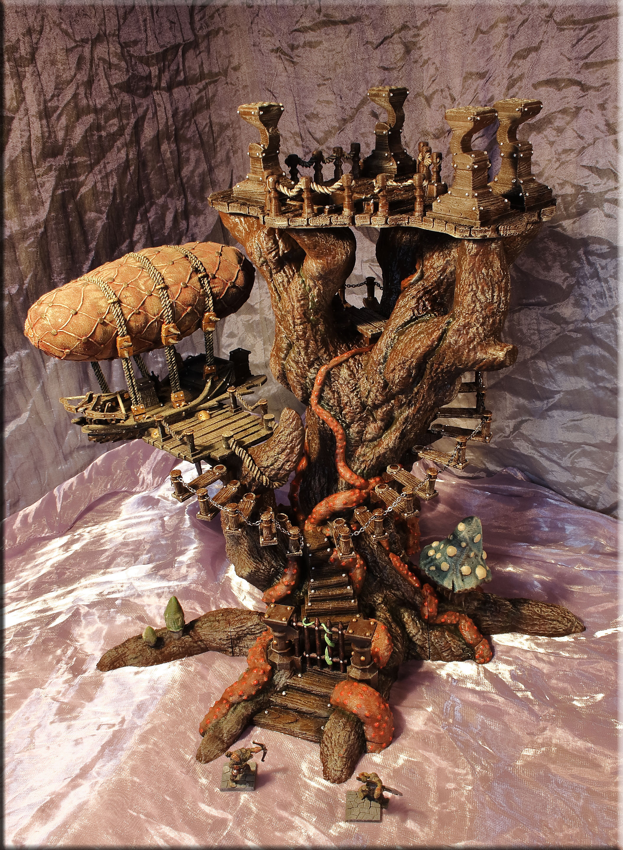 Fabio3Design Tree Village Airship Base