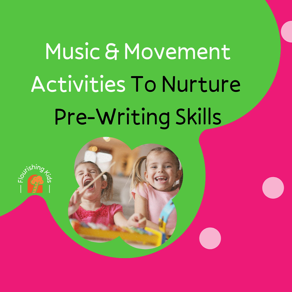 Music & Movement Activities To Develop PreWriting Skills!