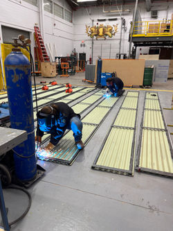 Welding the Columns