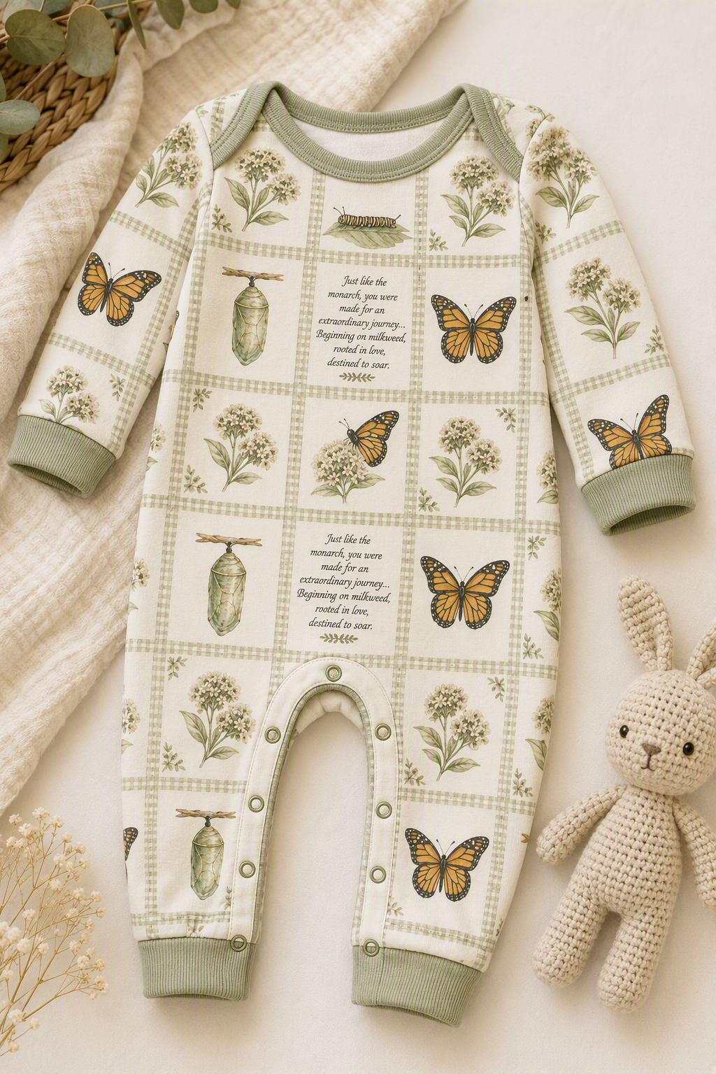 Little Monarch Onesie