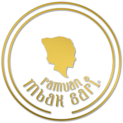 RMS round gold logo template white trans