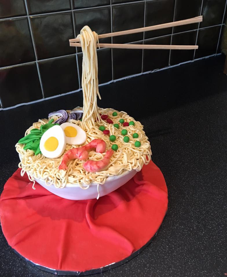 Ramen Cake