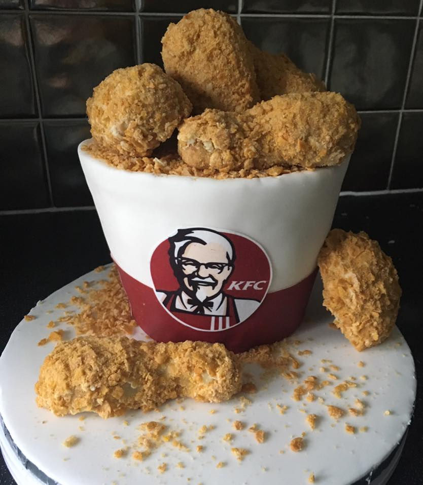 KFC Chicken Cake