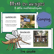 Maths par l'image - Le camping (1re)