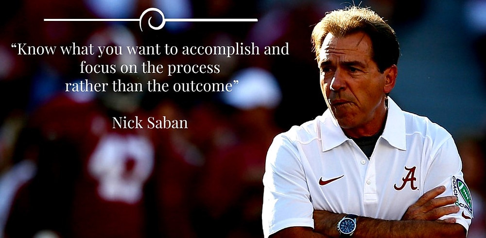 Steve Hagen Vistage Business Coach Nick Saban winning is never accidental