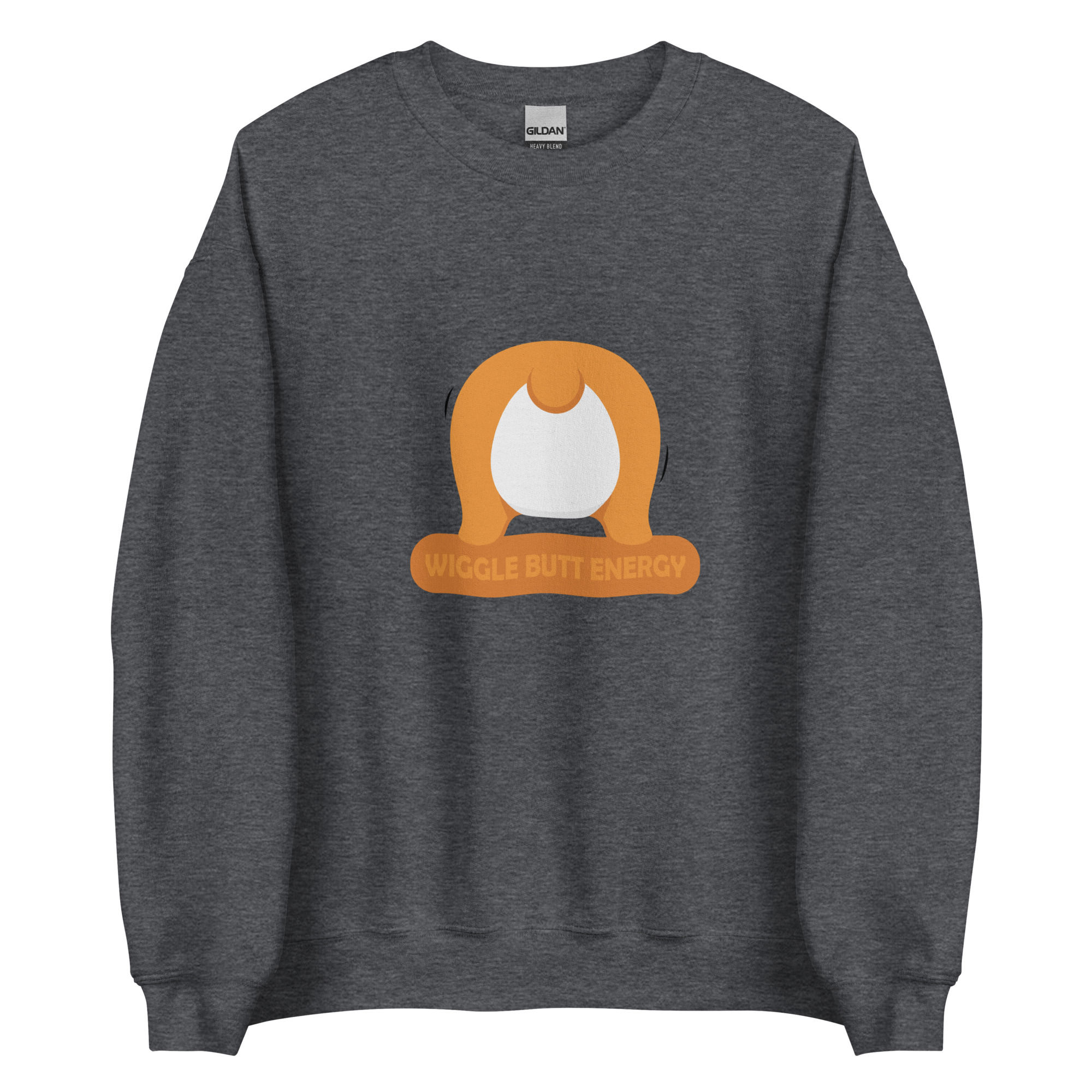 Wiggle Butt Energy Unisex Sweatshirt (Corgi)