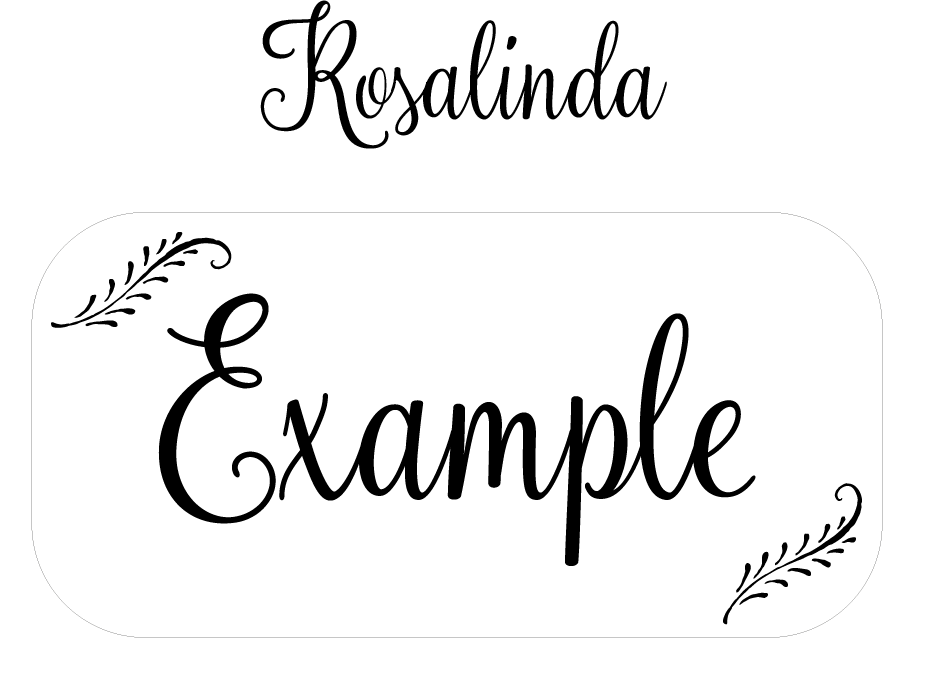 Thumbnail: Baby Name Door Sign