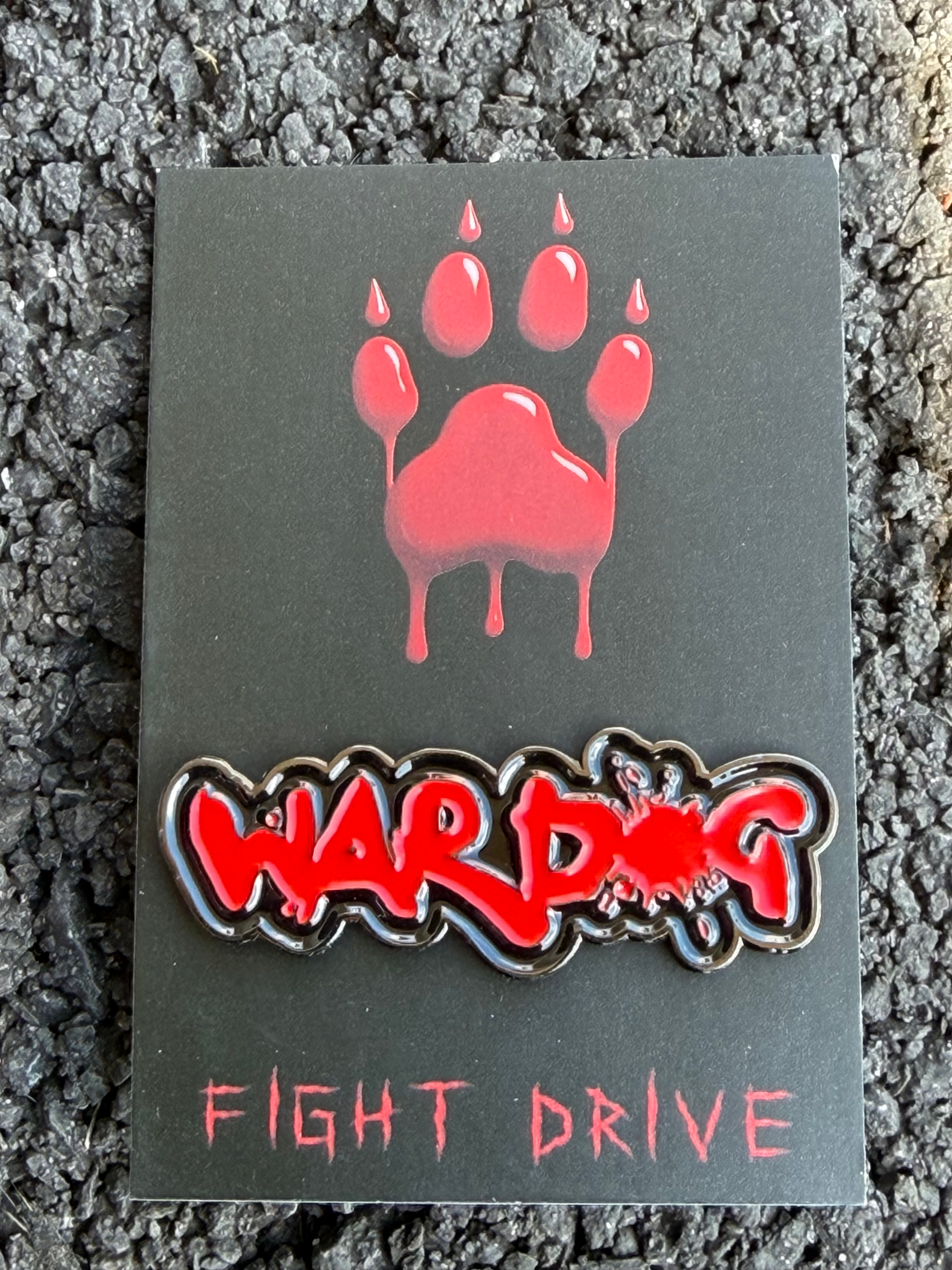 War Dog Pin