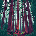 Large Redwoods used to represent the strategic service catered to business owners and real estate investors