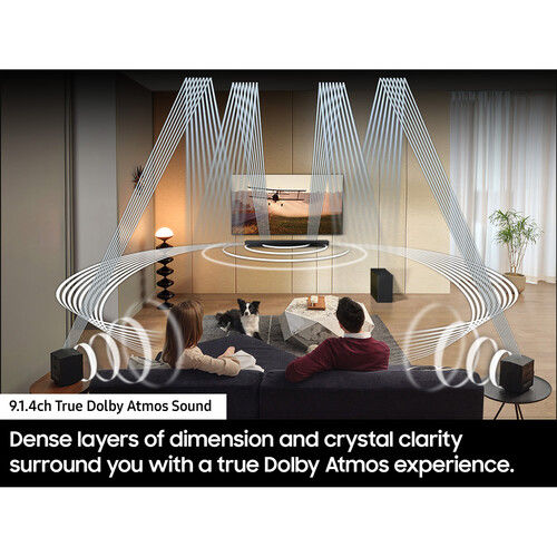 Miniatura: Samsung HW-Q800D 360W 5.1.2-Channel Dolby Atmos Soundbar System