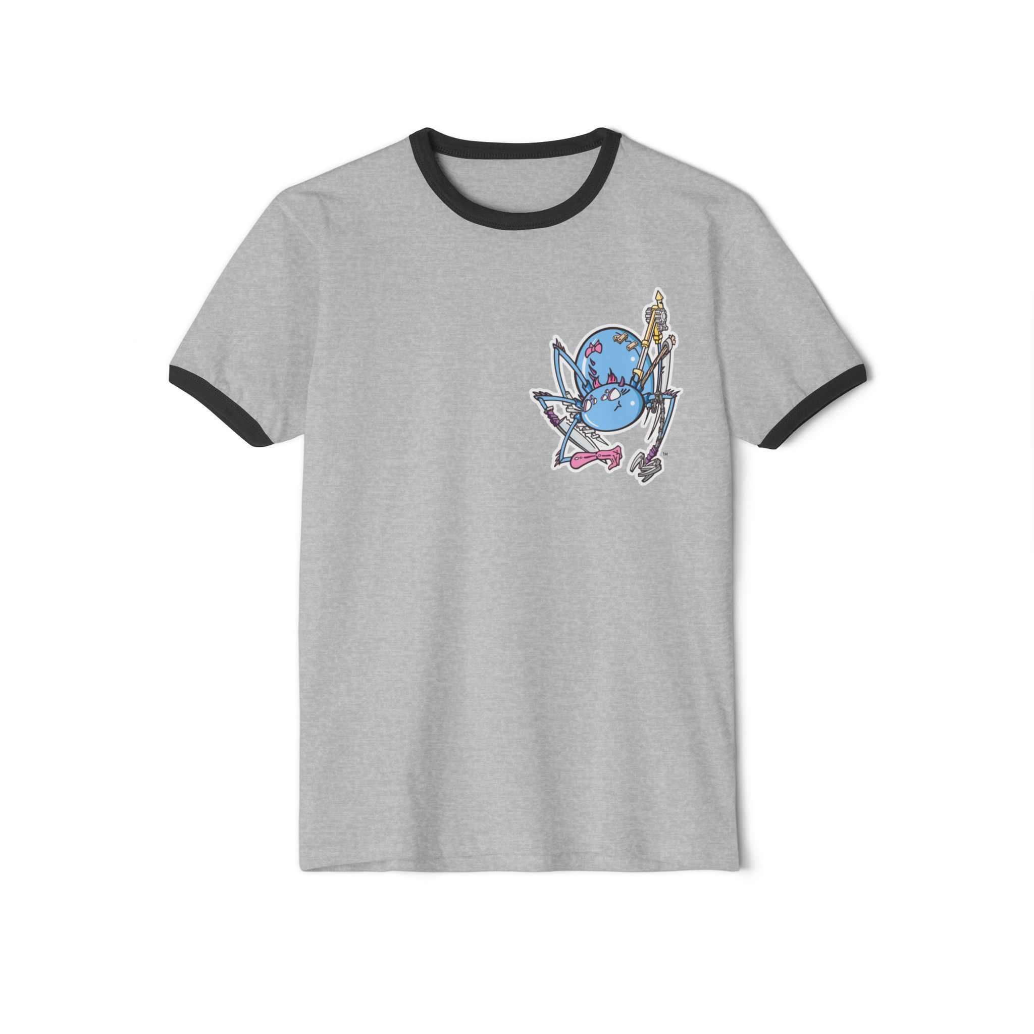 Pretty Creepy - Ara (Unisex Cotton Ringer T-Shirt)