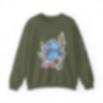 Thumbnail: Pretty Creepy's Ara, Dream-Weaving Spinner Crewneck Sweatshirt