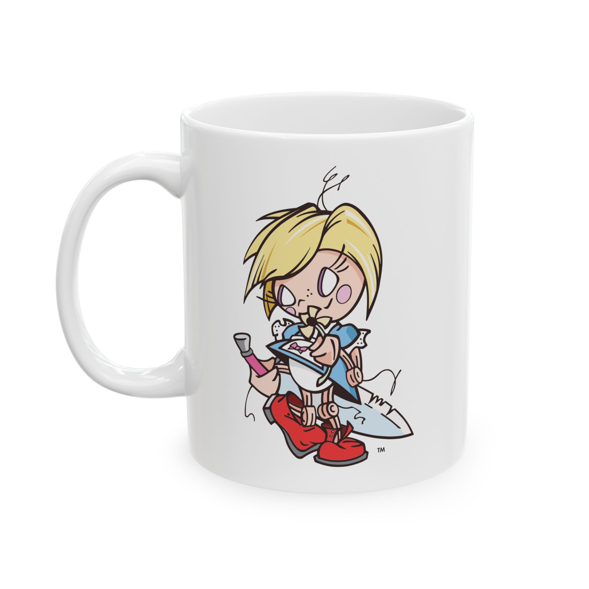 Pretty Creepy - Mary Annette (Ceramic Mug, (11oz, 15oz))