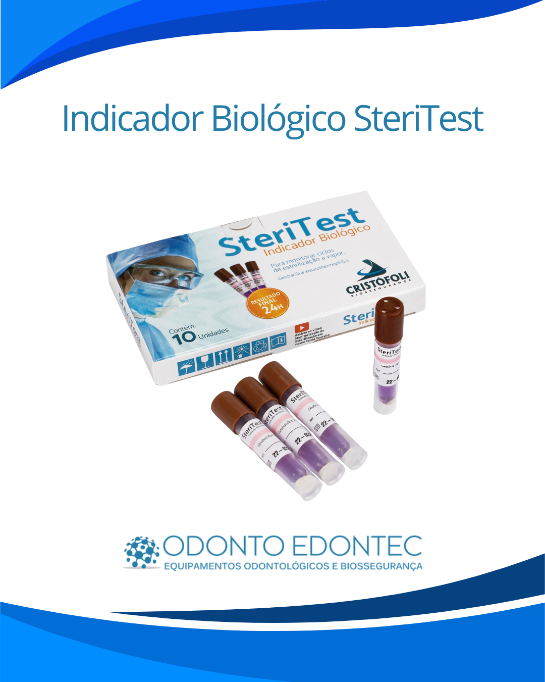 Indicador Biológico SteriTest