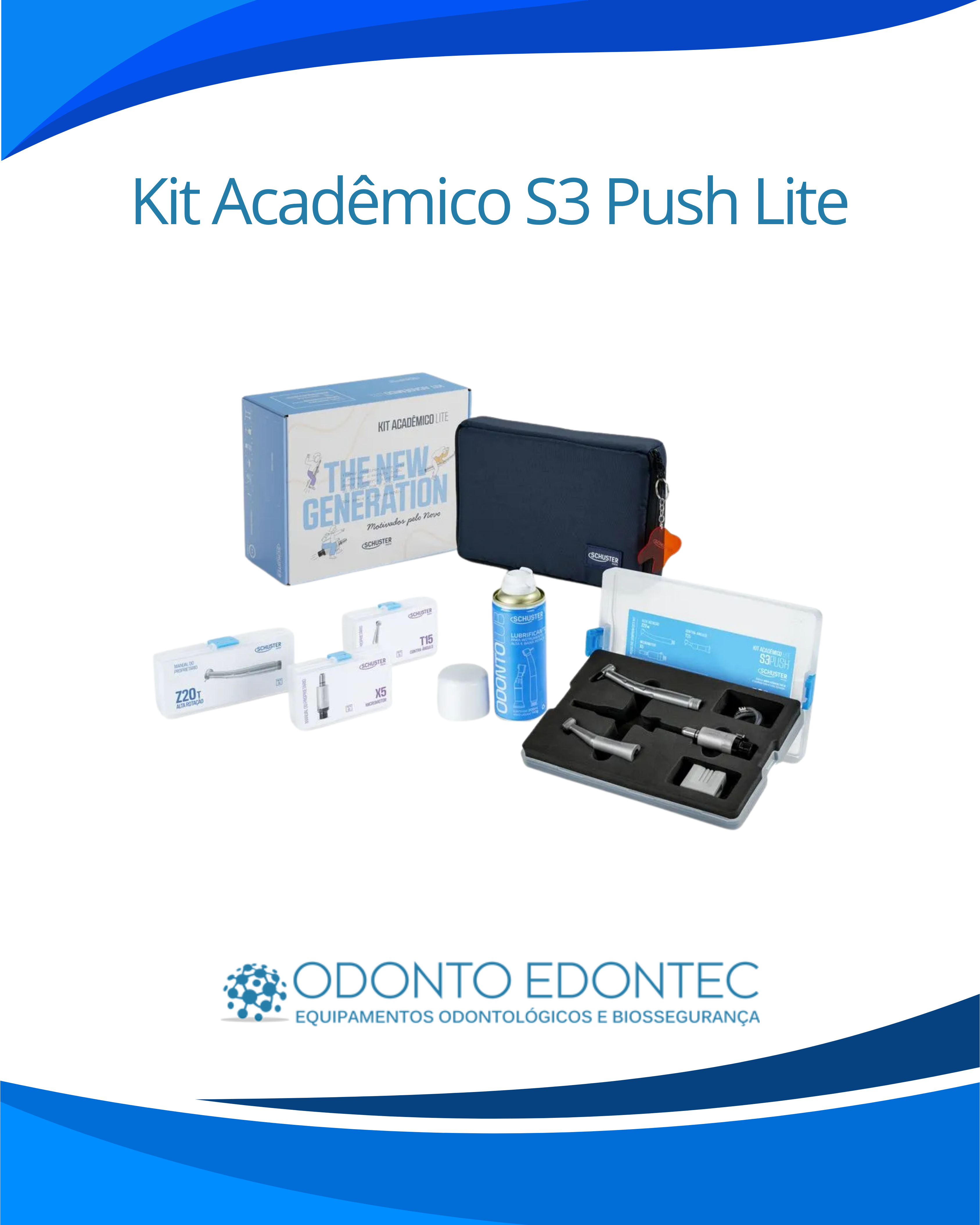 Kit Acadêmico S3 Push LITE Schuster