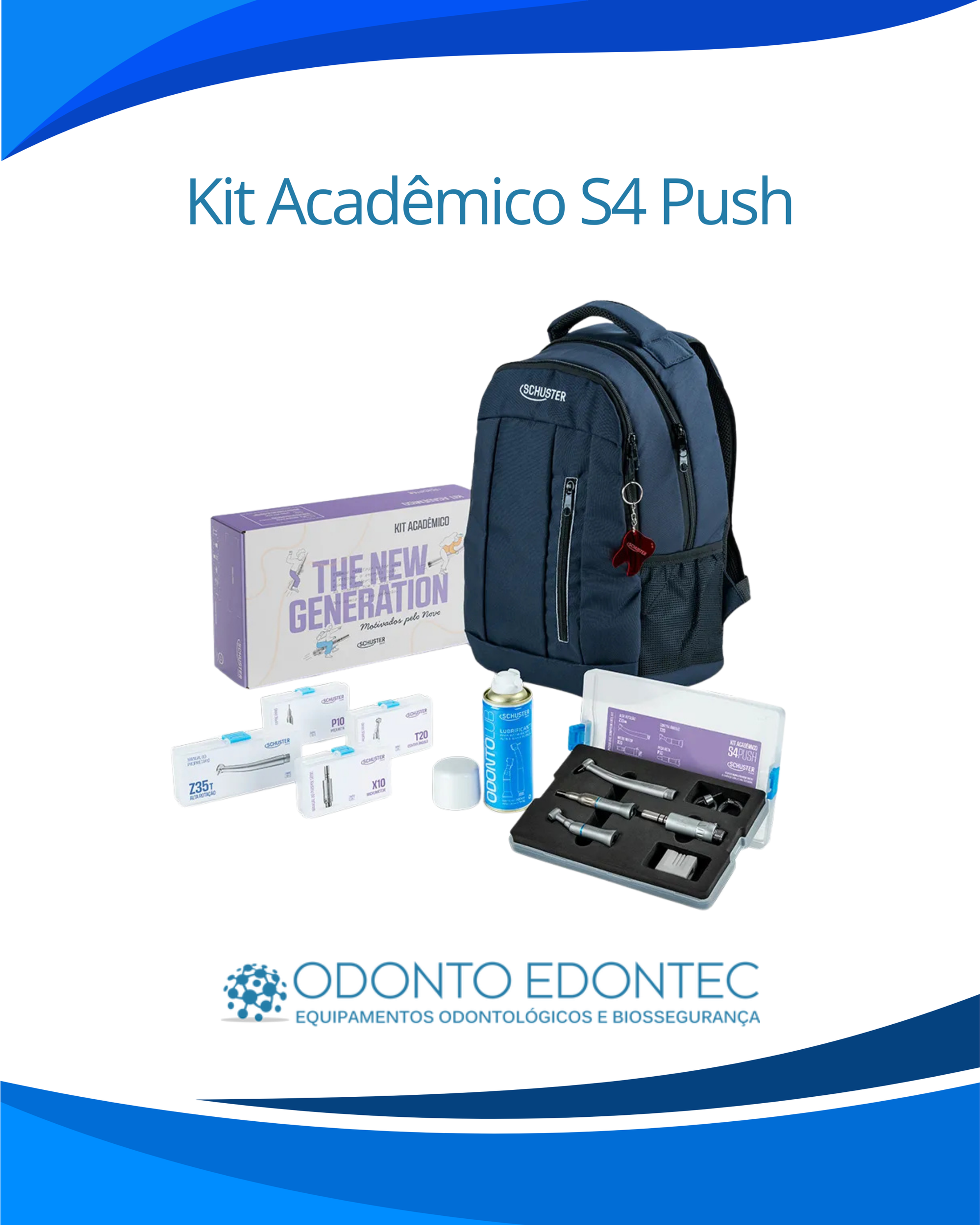 Kit Acadêmico S4 Push Schuster