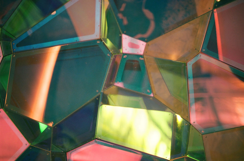 Reflective Installation in Downtown Dallas.