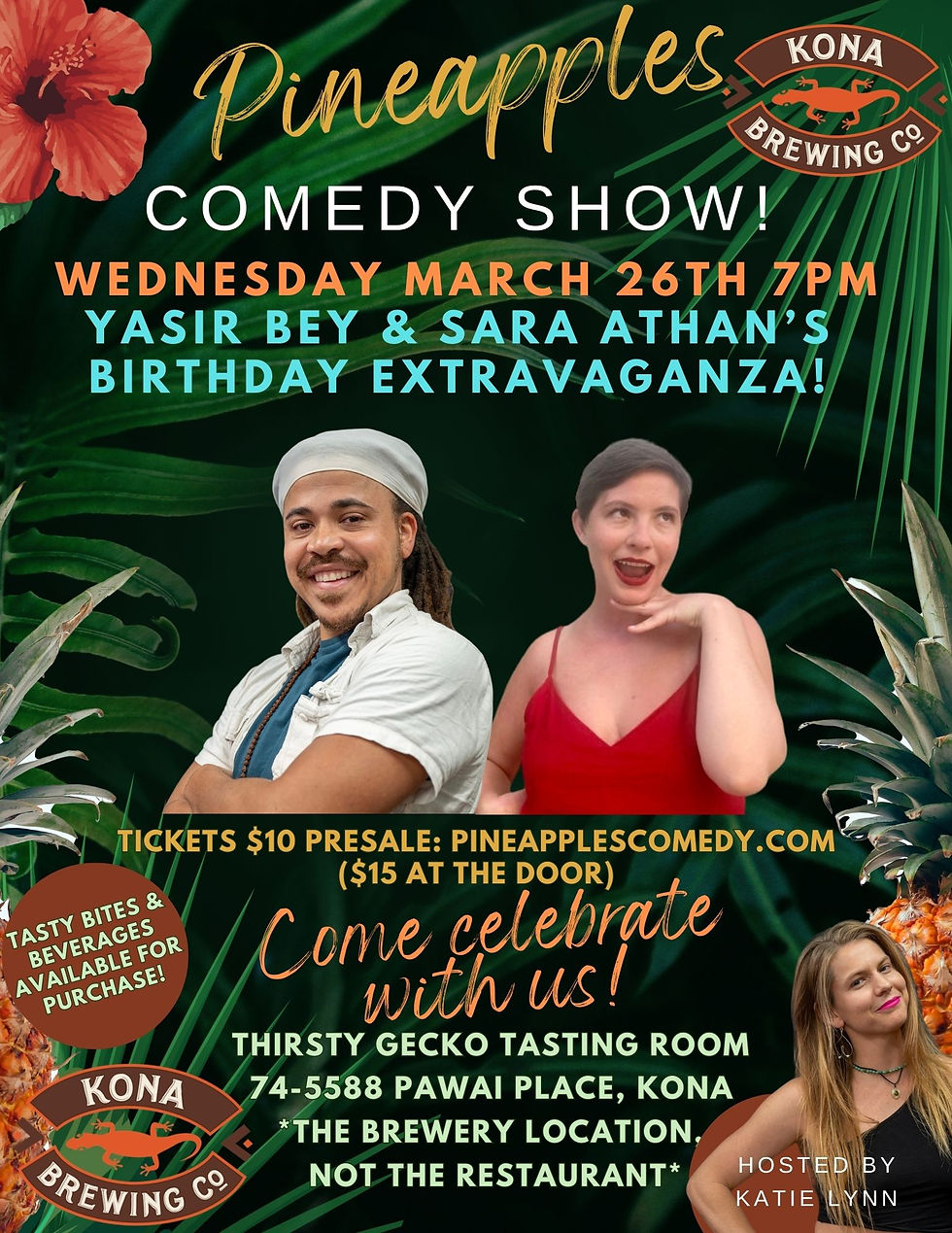 Pineapples Comedy & Double Birthday Show!