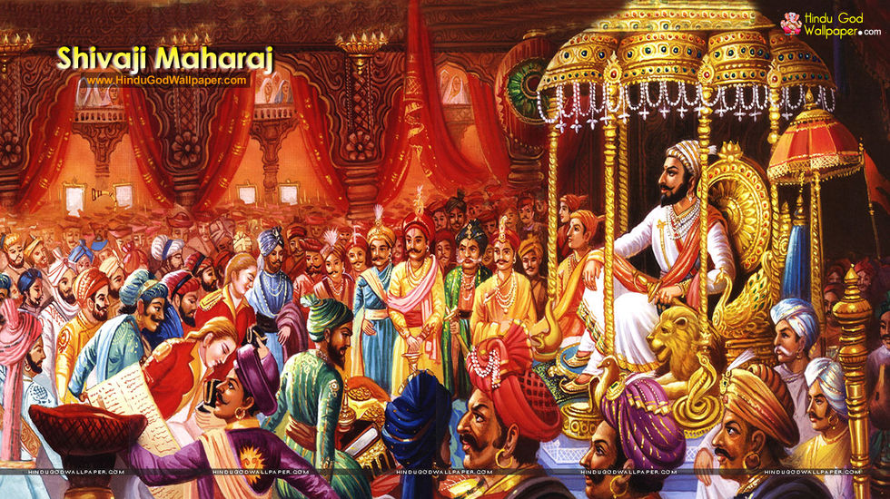 a painting of a king with the website hindugodwallpaper.com at the bottom