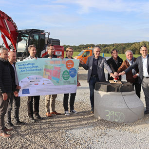 Neubaugebiet "Am Sonnenbach" in Selters - das Richtfest für mehr Nachhaltigkeit