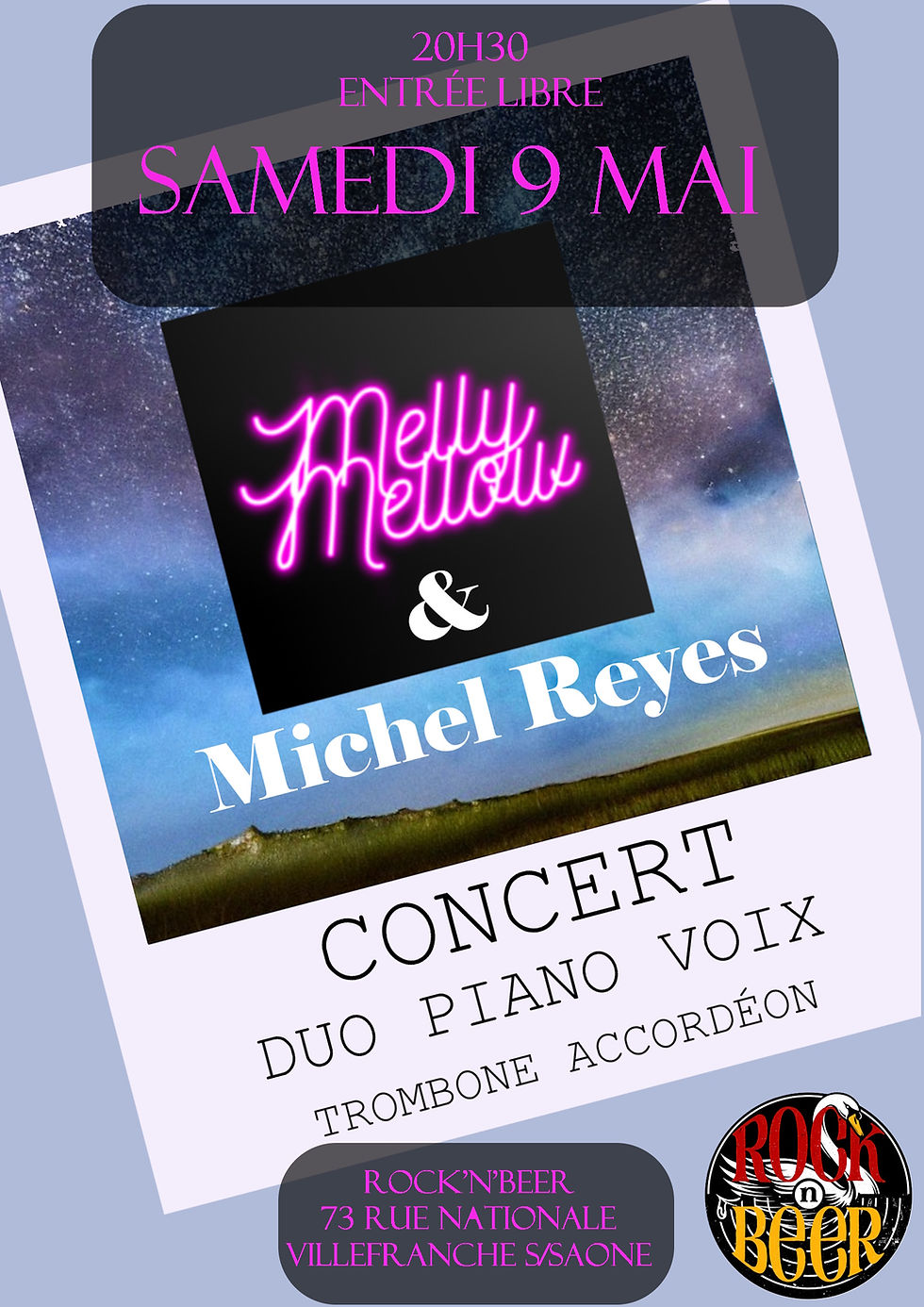 Concert duo piano voix avec Hélène, chanteuse de Siren Calling au Rock N'Beer le samedi 9 mai à partir de 20h30