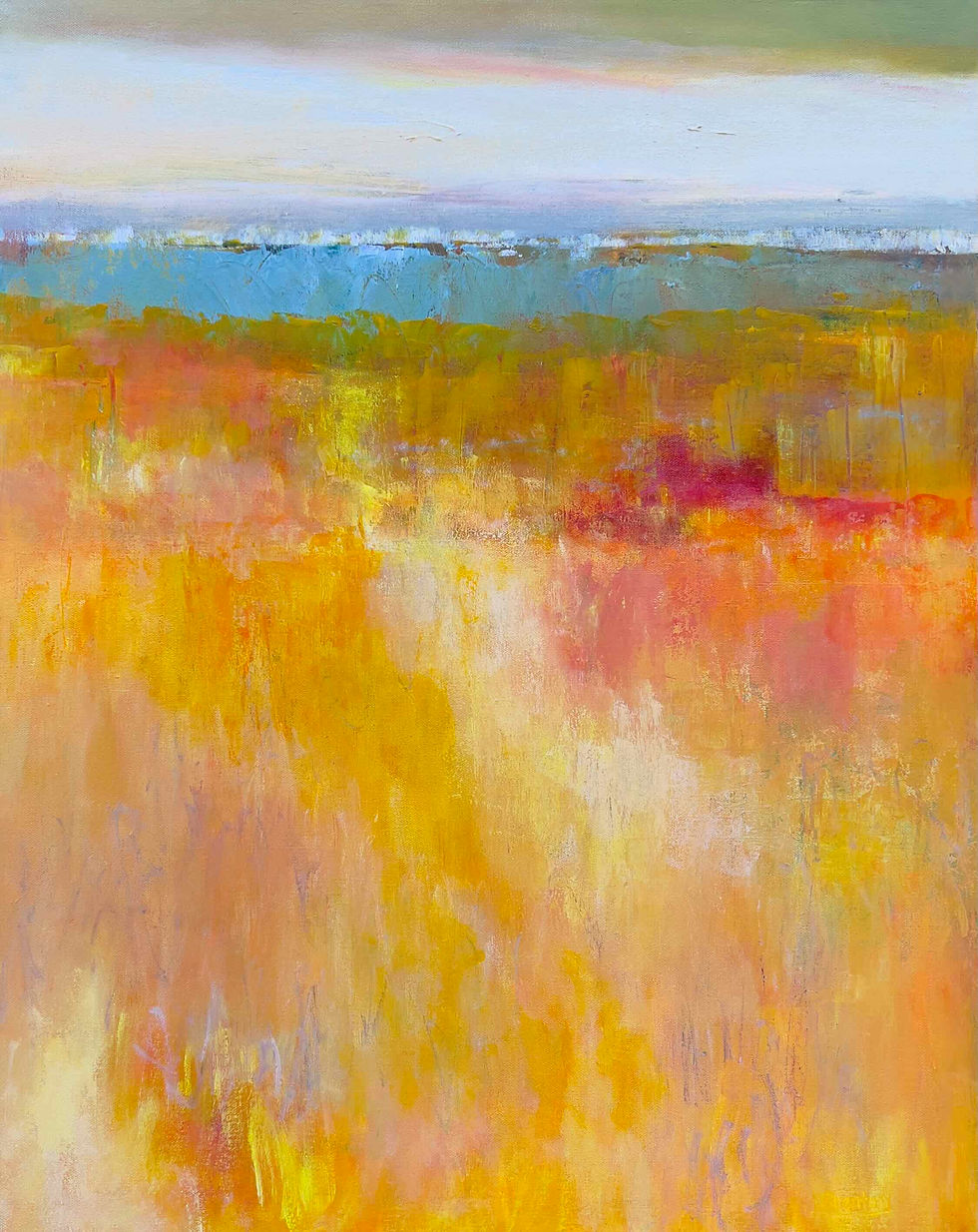 Toward Home 30x24 Gallery Wrapped Canvas