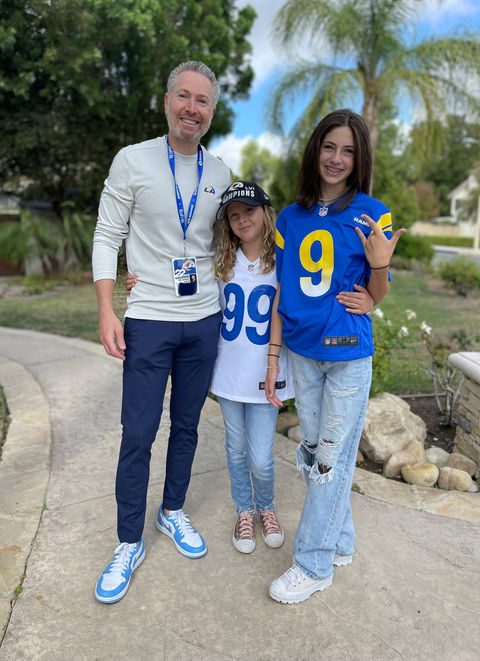 Dr. Elbert with his girls