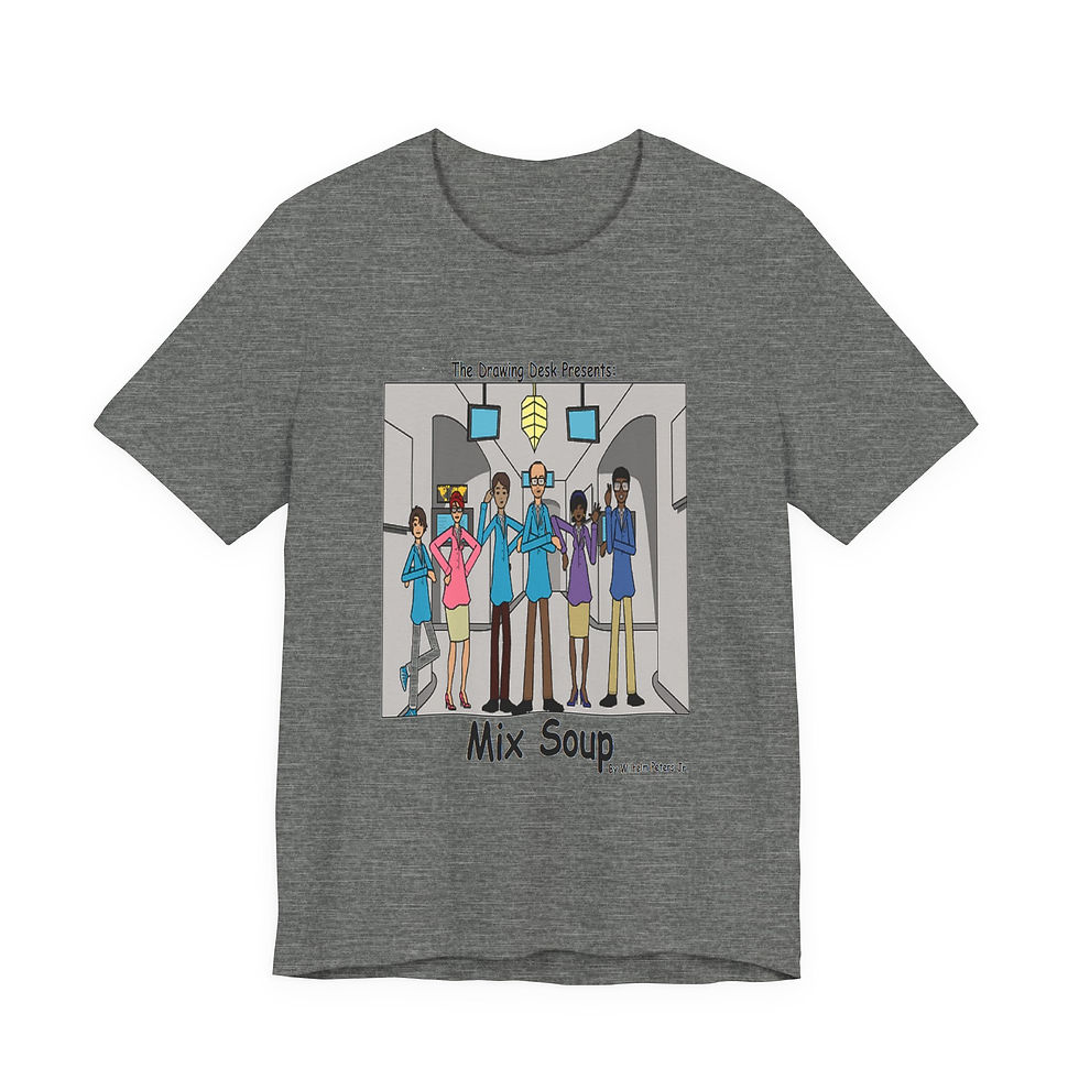 Thumbnail: Mix Soup Sleeve Tee 