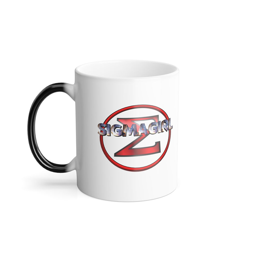 Thumbnail: Sigma Girl Color Changing Mug, 11oz