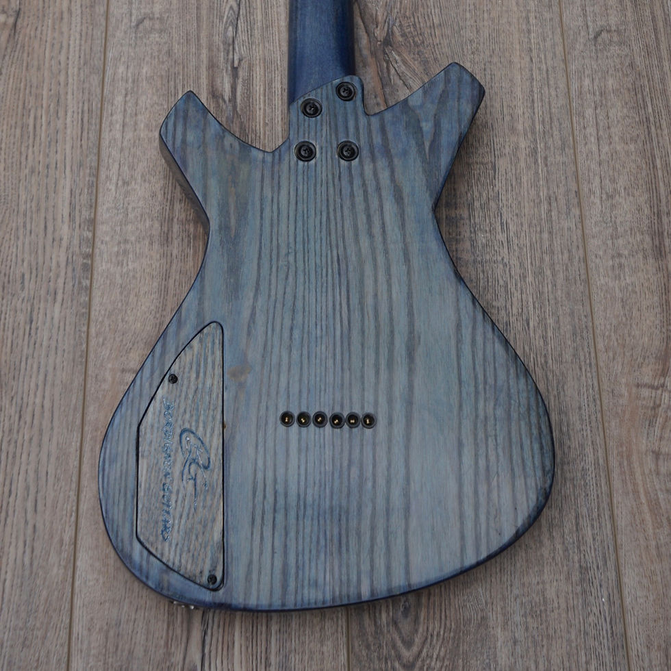 Thumbnail: Ash and Maple Guitar w Rosewood Fretboard