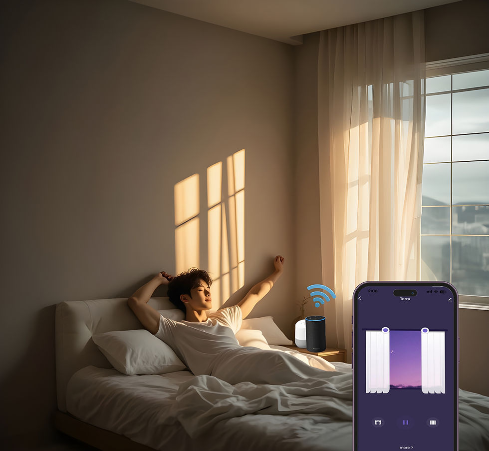 Smarter Spaces with Motorized Curtains