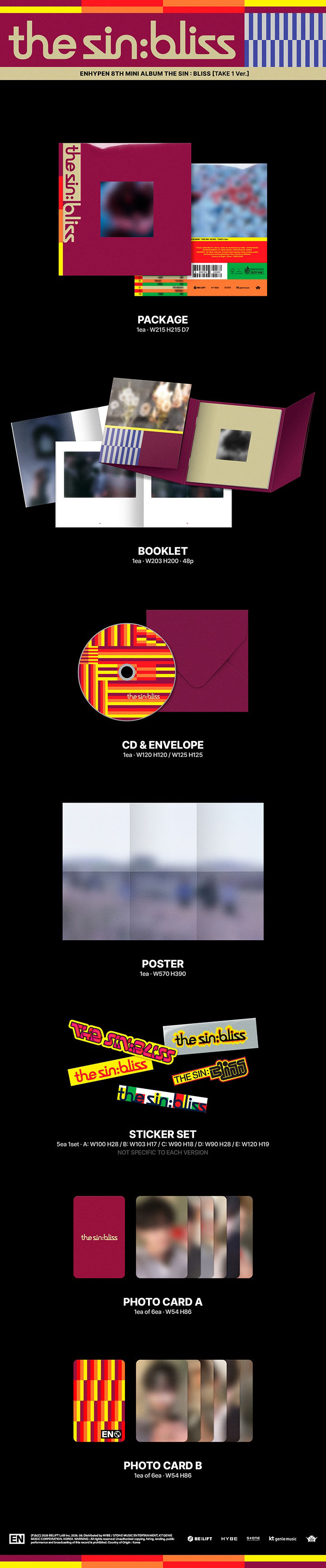 Thumbnail: (APPLE MUSIC Gift) ENHYPEN - THE SIN : BLISS (random)