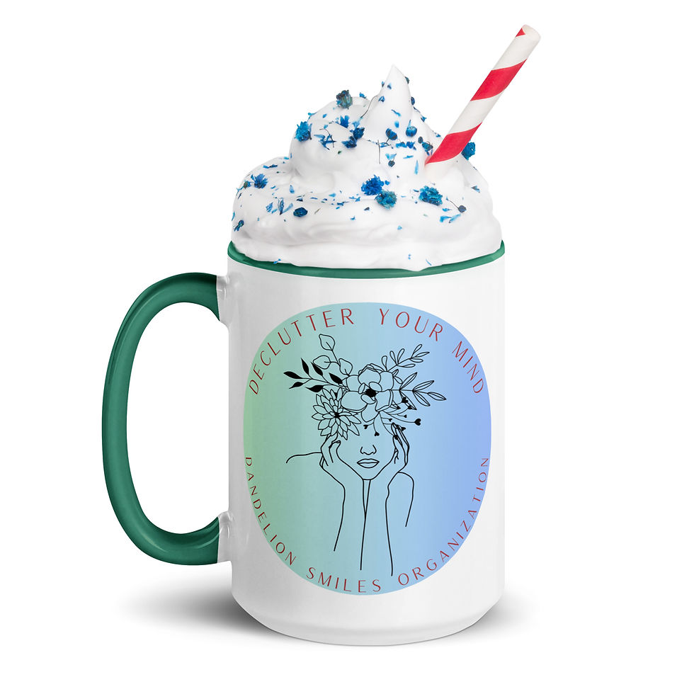 Thumbnail: Declutter Your Mind Mug with Color Inside