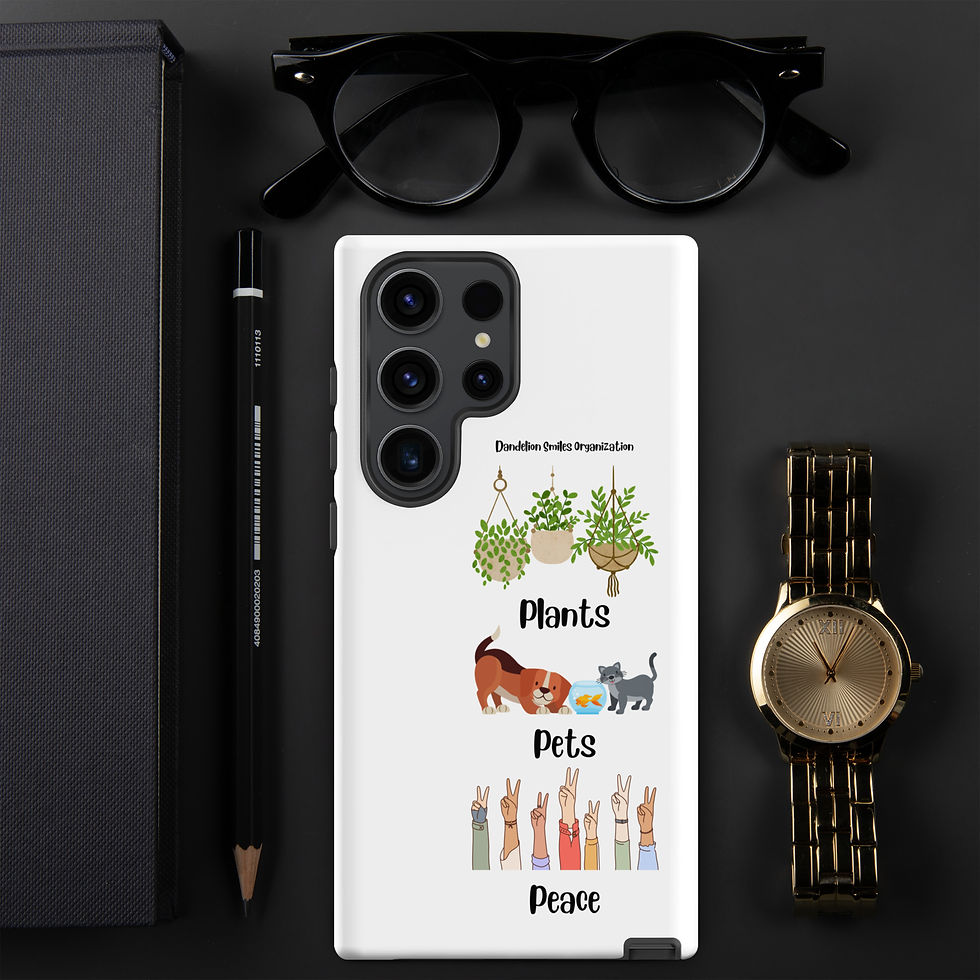 Thumbnail: Plants Pets Peace Tough case for Samsung® 