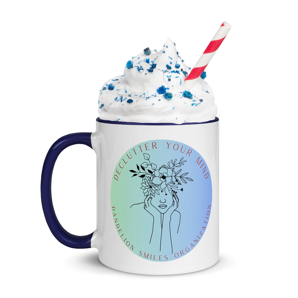 Thumbnail: Declutter Your Mind Mug with Color Inside